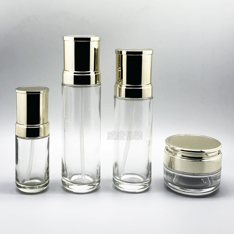 新款化妆品玻璃瓶定制 面霜瓶子批发 威盛包装(图5)